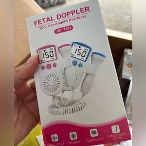 New in box: Fetal Doppler - pregnancy heartbeat detector
